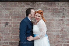 1940's wedding hair
